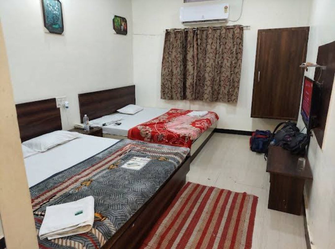 Family room at Niharika Bhavan suitable for four persons
